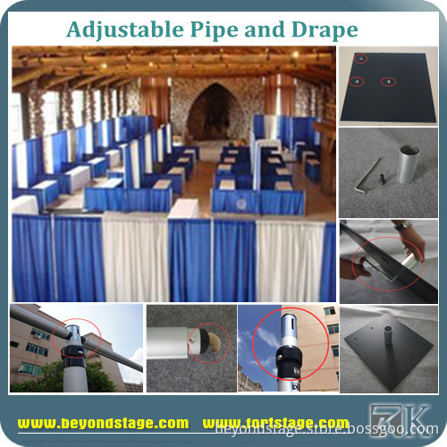 Trade Show Booth Backdrop Curtain Poles